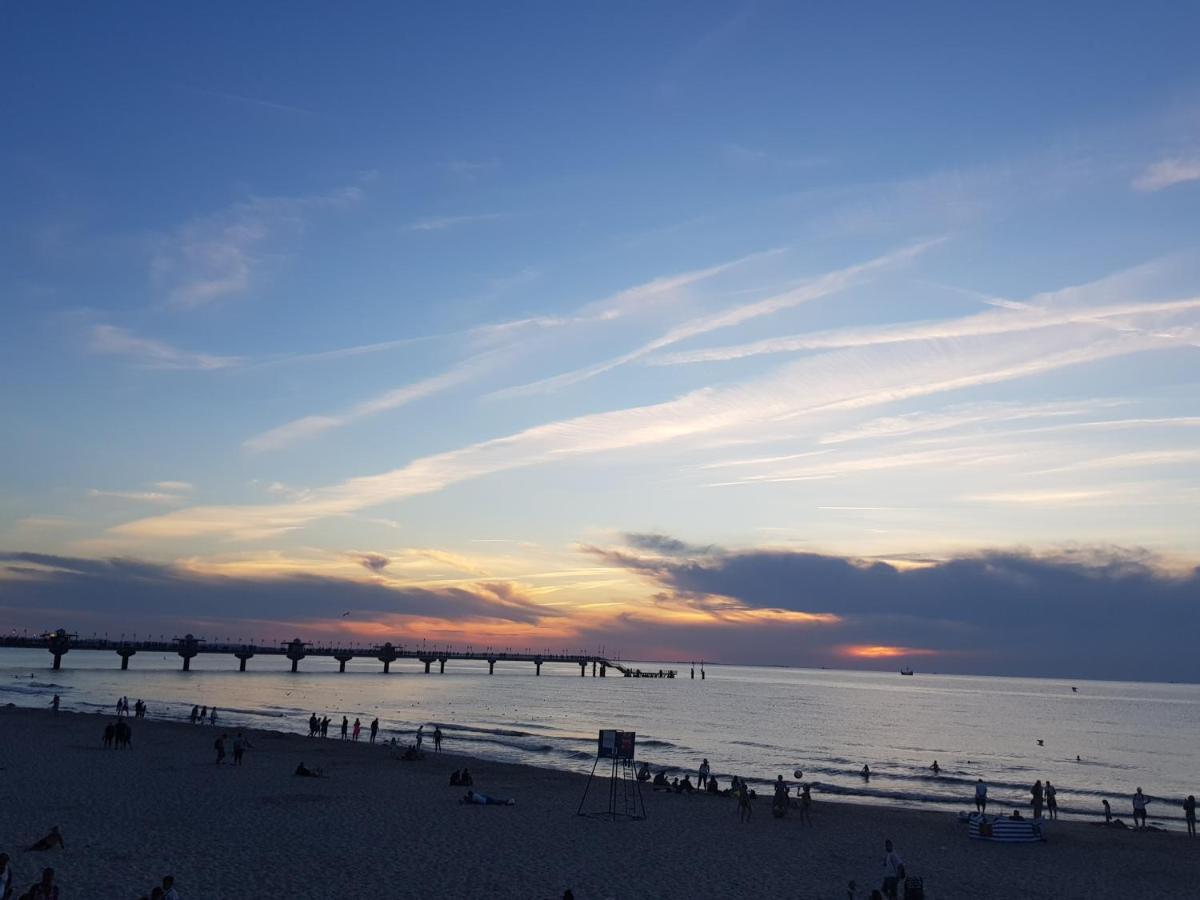 Strandidylle Apartment Mit Meerblick Und Kamin Miedzyzdroje Eksteriør bilde