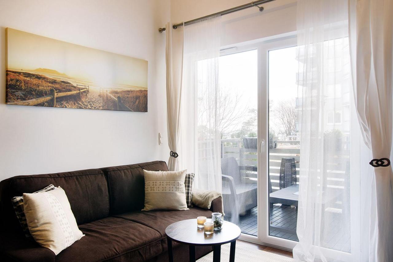 Strandidylle Apartment Mit Meerblick Und Kamin Miedzyzdroje Eksteriør bilde