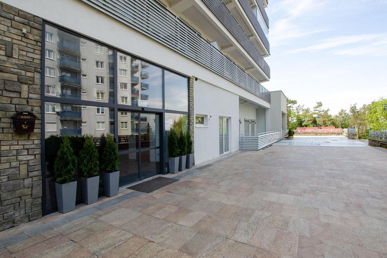 Strandidylle Apartment Mit Meerblick Und Kamin Miedzyzdroje Eksteriør bilde