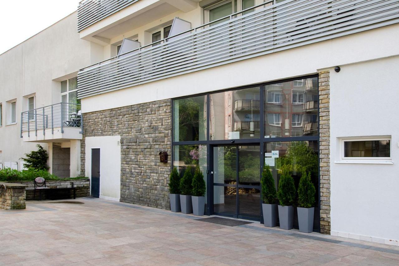 Strandidylle Apartment Mit Meerblick Und Kamin Miedzyzdroje Eksteriør bilde