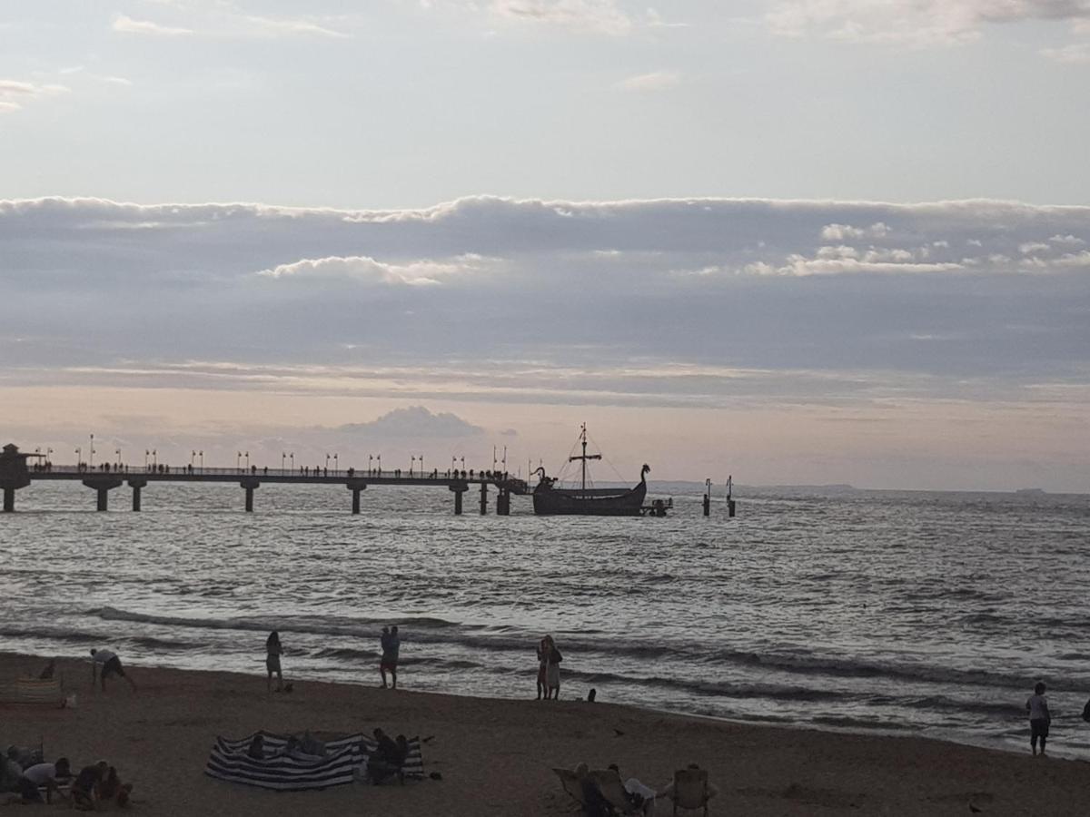 Strandidylle Apartment Mit Meerblick Und Kamin Miedzyzdroje Eksteriør bilde