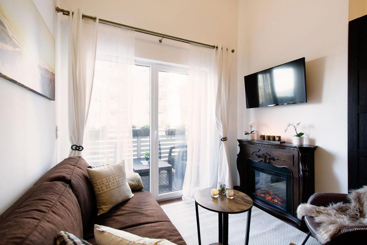 Strandidylle Apartment Mit Meerblick Und Kamin Miedzyzdroje Eksteriør bilde