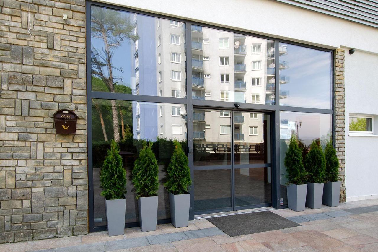Strandidylle Apartment Mit Meerblick Und Kamin Miedzyzdroje Eksteriør bilde